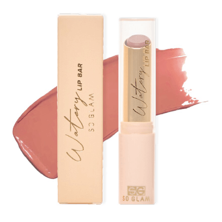 WATERY LIP BAR ,ลิปสติกเนื้อกลอสฉ่ำแบบแท่ง, So Glam Watery Lip Bar,So Glam,ไฮยาลิปบาร์soglam